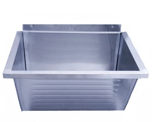Sink Washtrough - Single Bowl, Stainless Steel, 545mmx380mm