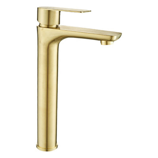 Basin Mixer Raised – Sagittarius Icon Range, Brushed Gold Finish