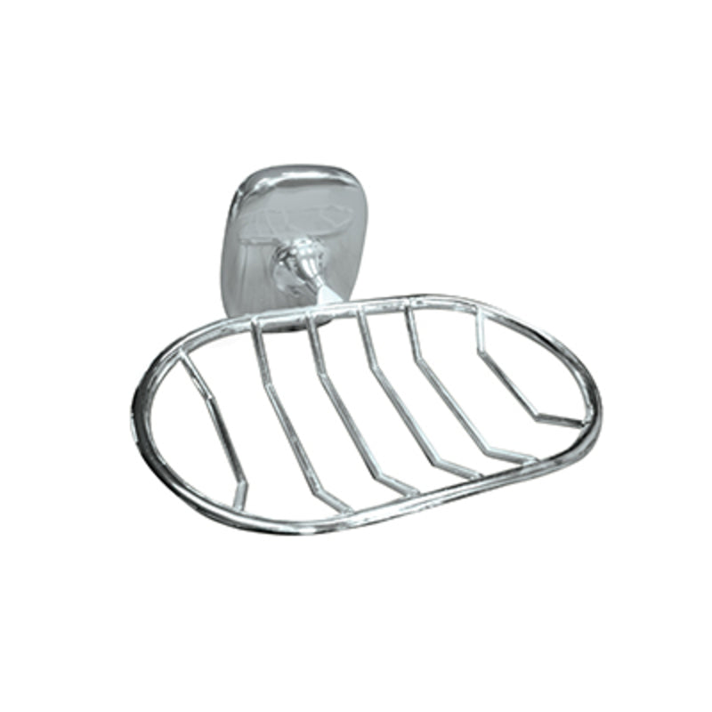 Chrome-plated wall-mount Soap Dish/Basket