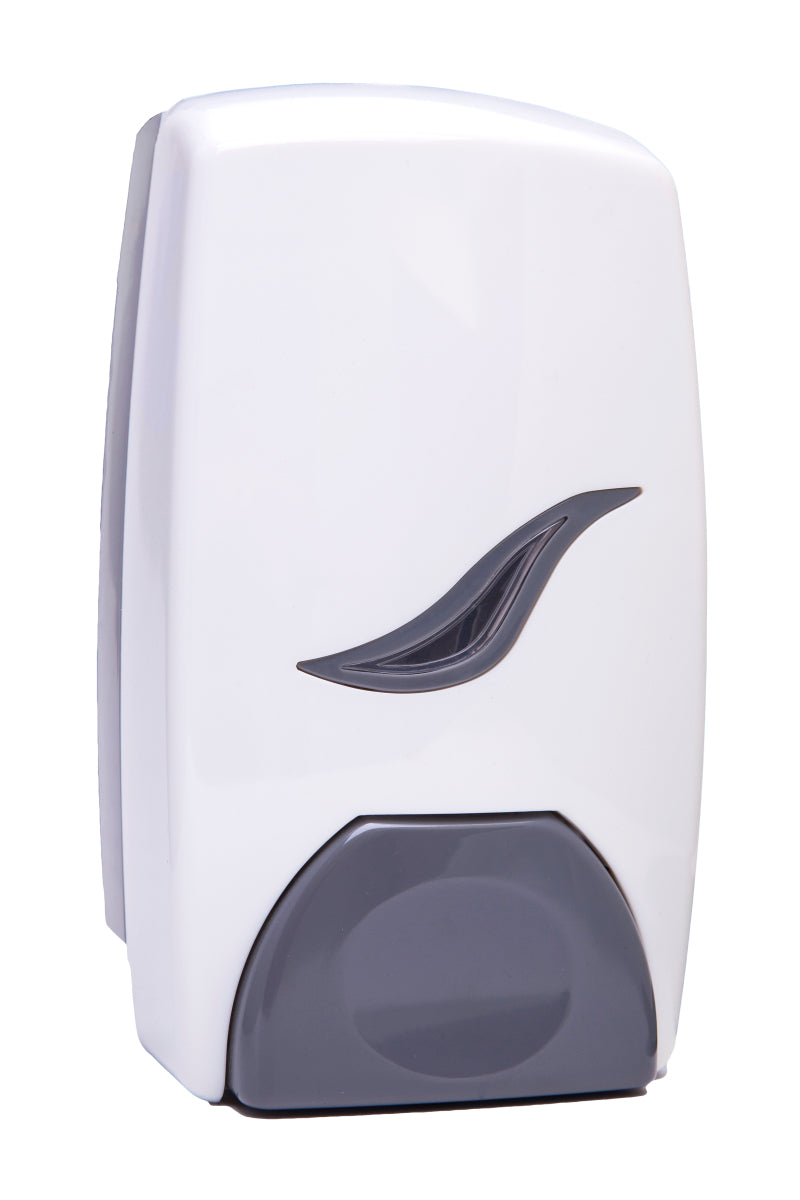 Soap Dispenser - Single Cylinder, White