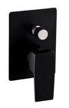 Shower/Bath Mixer/Concealed Divertor Mixer – Studio Icon Range, , Matt Black Finish