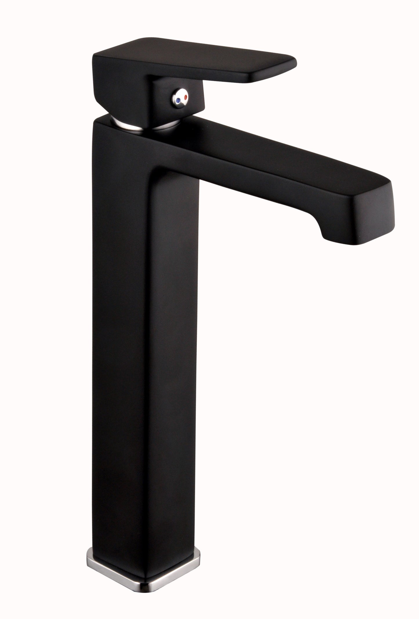 Basin Mixer Raised – Studio Icon Range, Modern Bathroom Tap, Matt Black Finish