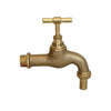 Tap Hosebib - Brass, Extended, 1/2