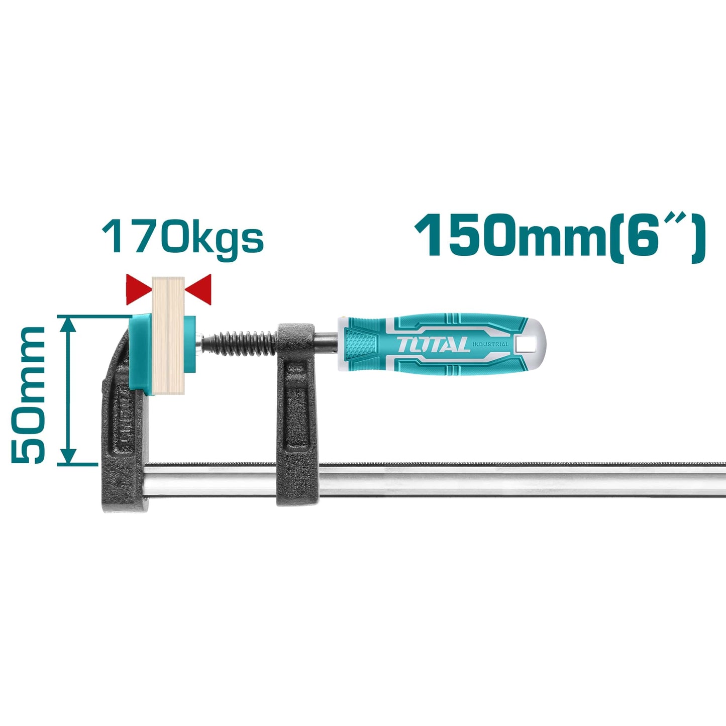 F-Clamp – 50x150mm