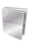 Mirror Cabinet - Single Door, Wood, White, 285x350x100mm