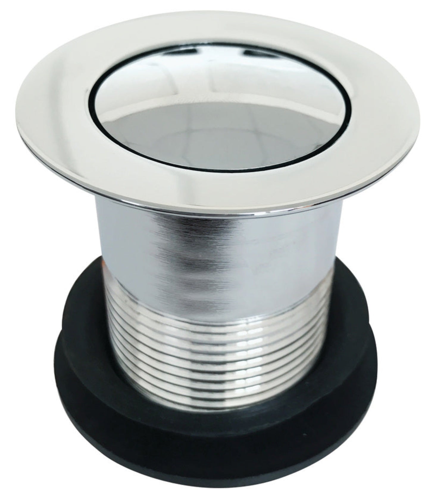 Waste - Basin Waste, Pop-Up Plug, Stainless Steel, Chrome Finish, Unslotted, 32mm