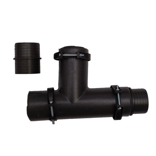 Trap - Tee Spare, Flexible, Black Trap, 50mmx180mm