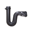 Trap - Plain, P-trap, 32mmx40mm, Flexible, Black