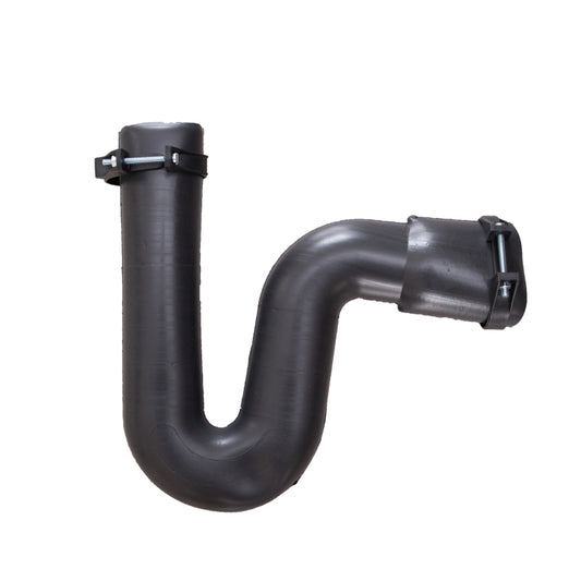 Trap - Plain, P-trap, 32mmx32mm, Flexible, Black
