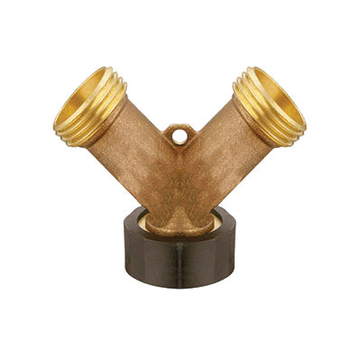 Adaptor - Y-Piece, Brass