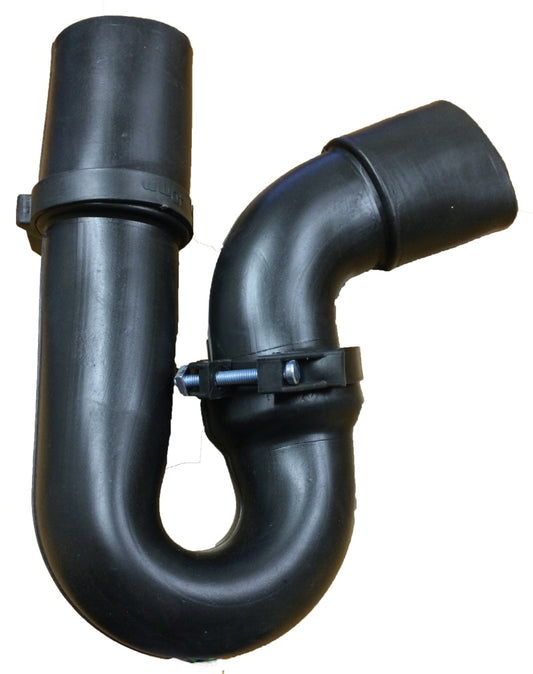 Trap - Reseal, P-trap, 32mmx32mm, Flexible, Black
