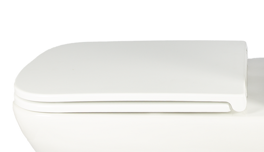 Toilet Seat - For Lecico Comfort Square, Close Couple Suite, Soft Close 8001