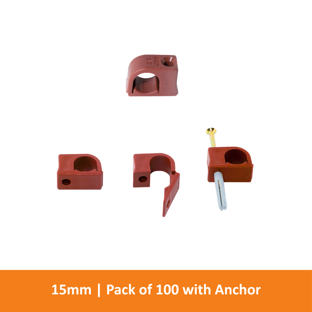 BuddyBat - 15mm Brown (Pack of 100 with Anchor)