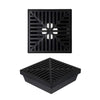 RainDrain Lite - Sump, Outlet & Grate - Black