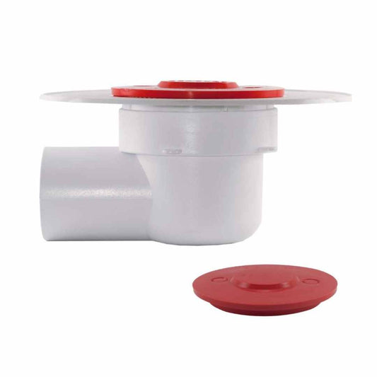 Balcony Drain 1st Fix Low Profile with 75mm Side Outlet