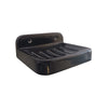 Soap Dish - Lecoco Bathroom Accessory Bodie Range, Black Reconstructed Stone