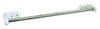 Single Towel Rail - Lecoco Bathroom Accessory Bodie Range, White Reconstituted Stone