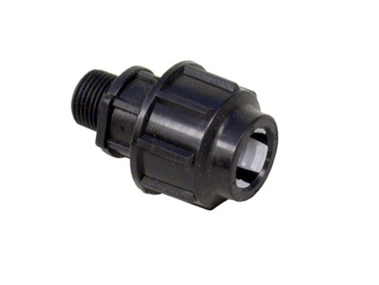 HDPE Coupler male 50mm X1 1/2"