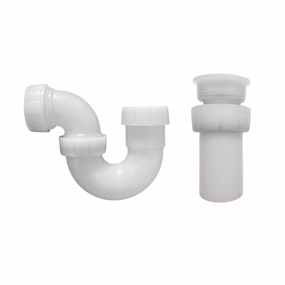 TrapMate - 40mm P-Trap with sink & basin fitting – Chisel & Spout