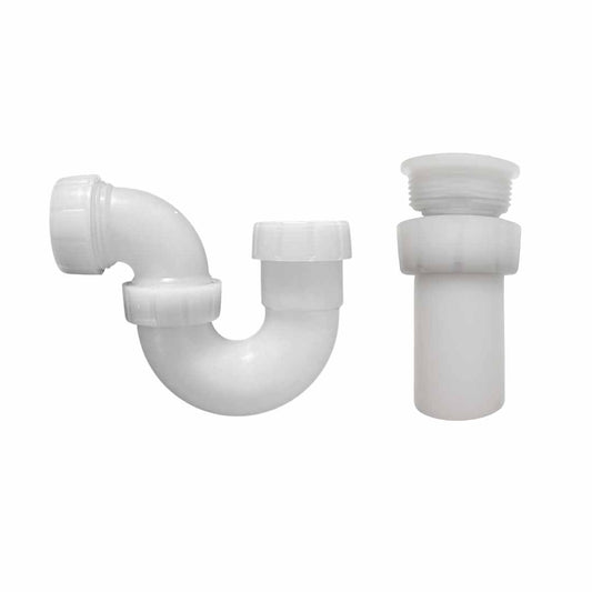 TrapMate - 40mm P-Trap with sink & basin fitting