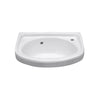 Basin Small - Anchor, Ceramic, 1 Tap Hole, White, (L) 48cm | (W) 34cm | (H) 18cm