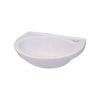 Basin Small - Kores, Ceramic, 360mmx290mmx110mm, 2 Tap Hole, White