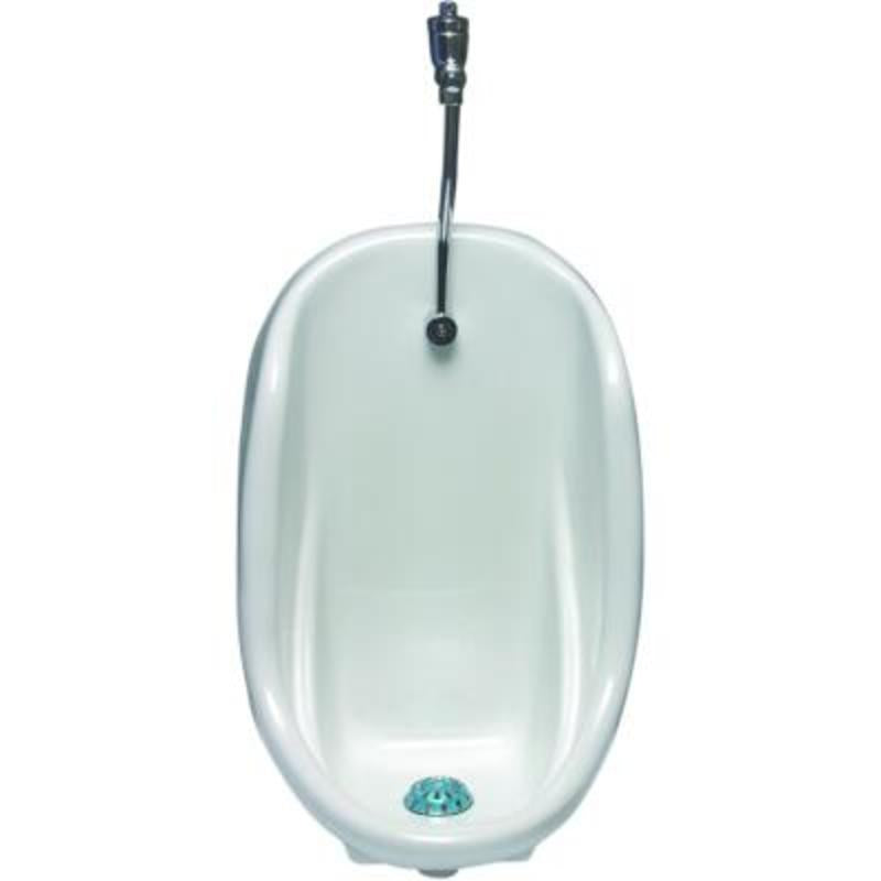Large Urinal – Back-to-Wall Installation