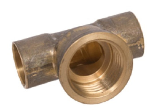 Copper Tee CxCxFI 15mmx15mmx1/2"