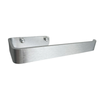 Towel Ring - Onyx Bathroom Accessory Bodie Range, Brushed Aluminium, (L) 24.0cm | (W) 9.0cm | (H) 3.0cm