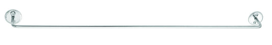 Single Towel Rail 700mm - Apollo Bathroom Accessory Bodie Range, Polished Chrome