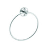 Towel Ring - Apollo Bathroom Accessory Bodie Range, Polished Chrome, (L) 15.0cm | (W) 4.0cm | (H) 16.0cm