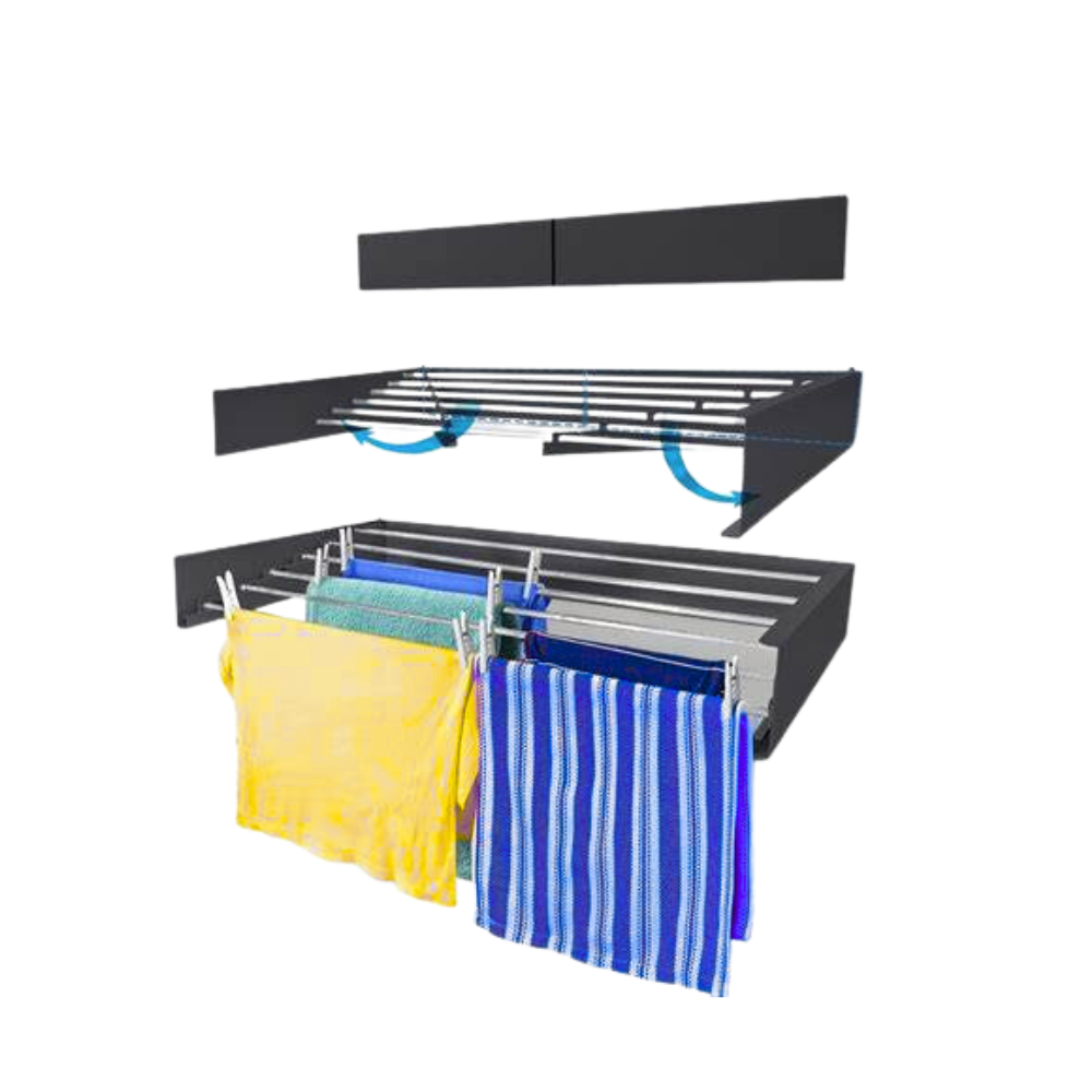 Drying Rack - Concealed, Kitchen Accessory, Matt Black
