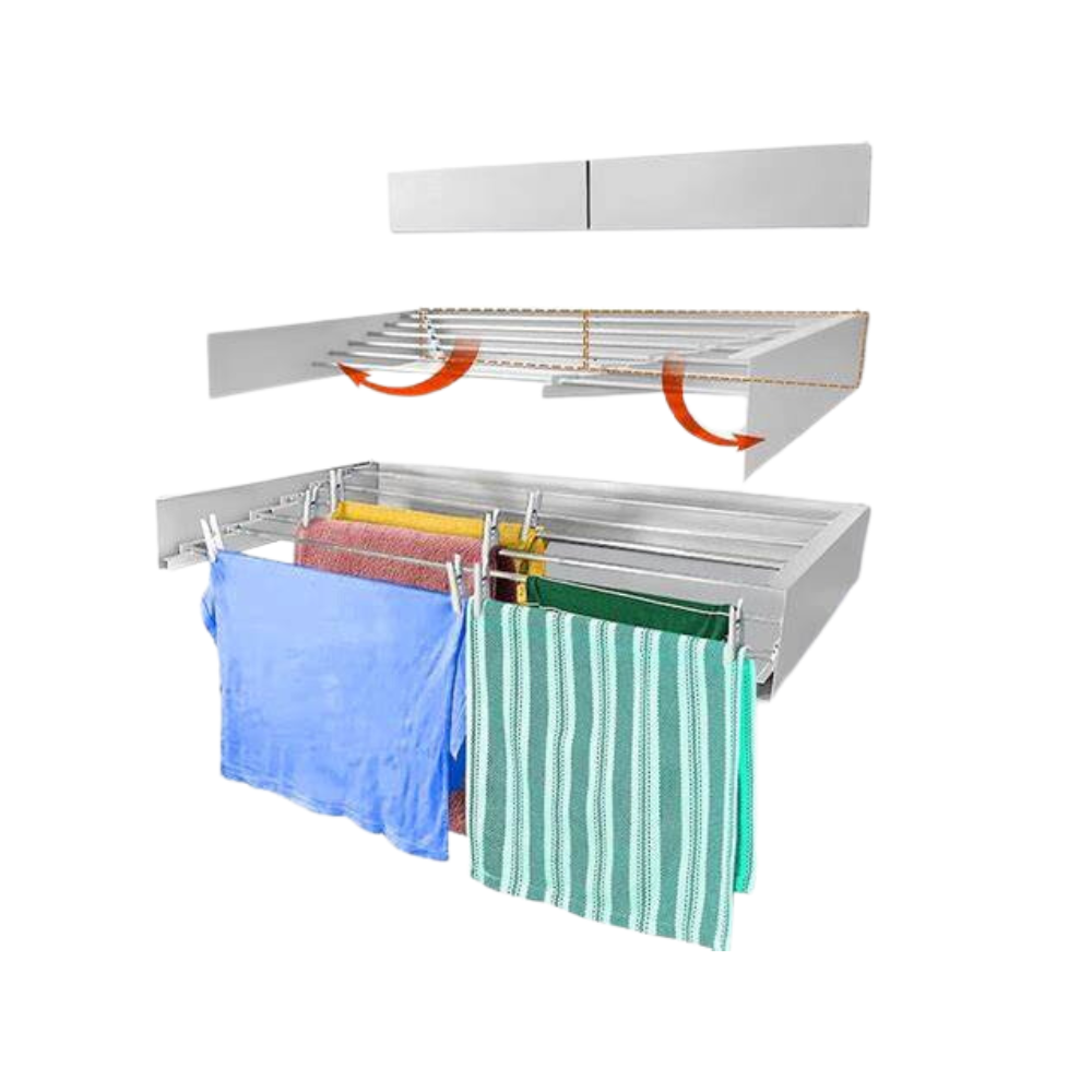 Drying Rack - Concealed, Kitchen Accessory, White