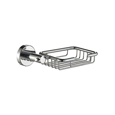 Soap Dish/Basket - Skye Bathroom Accessory Premium Range in Polished Stainless Steel, (L) 17.0cm | (W) 6.6cm | (H) 5.1cm