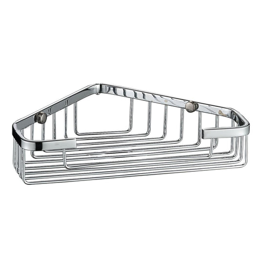 Single Caddy - Universal, Bathroom Accessory Bodie Range, Polished Chrome, (L) 19.6cm | (W) 19.6cm | (H) 6.0cm