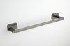 Single Towel Rail - Eclipse, Bathroom Accessory Bodie Range, Gun Metal
