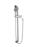 Shower Grab Rail with Hand Held Shower - EZI-Living, Bathroom Accessory Range, Polished Chrome, (L) 7.2cm | (W) 10.5cm | (H) 97.2cm