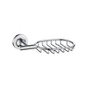 Soap Basket - Khronos, Bathroom Accessory Bodie Range, Polished Chrome, (L) 18.5cm | (W) 11.5cm | (H) 5.5cm