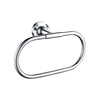 Towel Ring - Khronos, Bathroom Accessory Bodie Range, Polished Chrome, (L) 21.5cm | (W) 8cm | (H) 11cm
