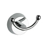 Towel Hook - Designer, Bathroom Accessory Bodie Range, Polished Chrome, (L) 8cm | (W) 5cm | (H) 5cm