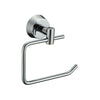 Toilet Paper Holder - Designer, Bathroom Accessory Bodie Range, Polished Chrome, (L) 11cm | (W) 5cm | (H) 10cm