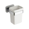 Toothbrush Tumbler - Eclipse, Bathroom Accessory Bodie Range, Polished Chrome
