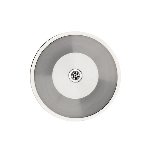 Franke Rondo RDX610-44 Economy Prep Bowl 450mm Stainless Steel Sink – Inset, Includes 38mm Waste