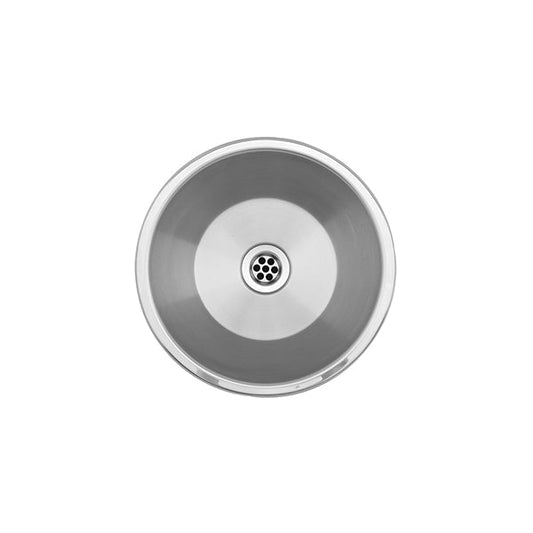 Franke Rondo RDX610-34 Economy Prep Bowl 340mm Stainless Steel Sink – Inset, Includes 38mm Waste