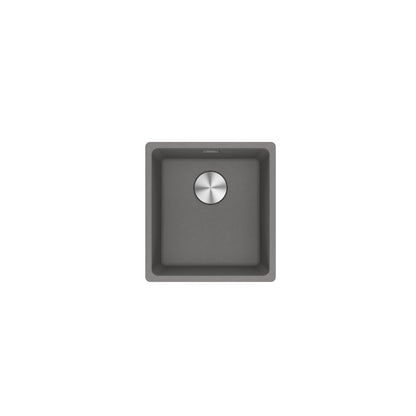Franke Maris MRG610-37 Fragranite Grey Single Bowl Sink 410 x 440mm – Inset, Includes 90mm Waste
