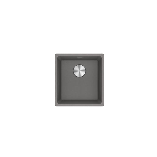 Franke Maris MRG610-37 Fragranite Grey Single Bowl Sink 410 x 440mm – Inset, Includes 90mm Waste