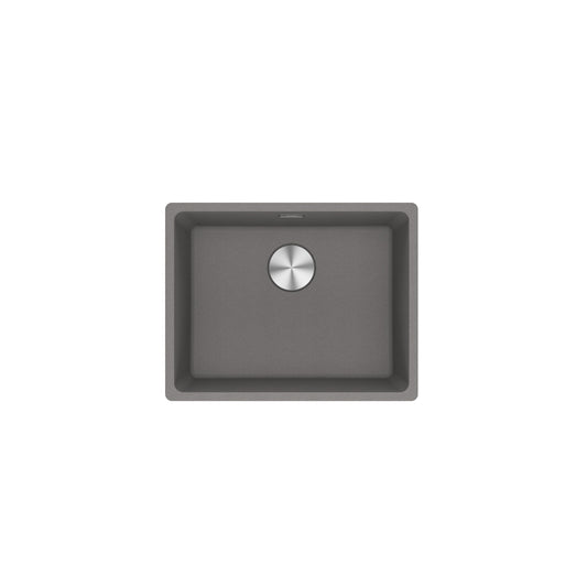 Franke Maris MRG610-52 Fragranite Grey Single Bowl Sink 560 x 440mm – Inset, Includes 90mm Waste