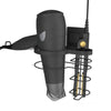 Hair Dryer Holder - Fusion Loc Bathroom Accessory Range, Black