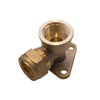 Compression Wallplate Elbow Reducer CxFI 1/2