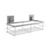 Shower Caddy - Fusion Loc Bathroom Accessory Range, Polished Chrome, (L) 33.5cm | (W) 11.5cm | (H) 8cm